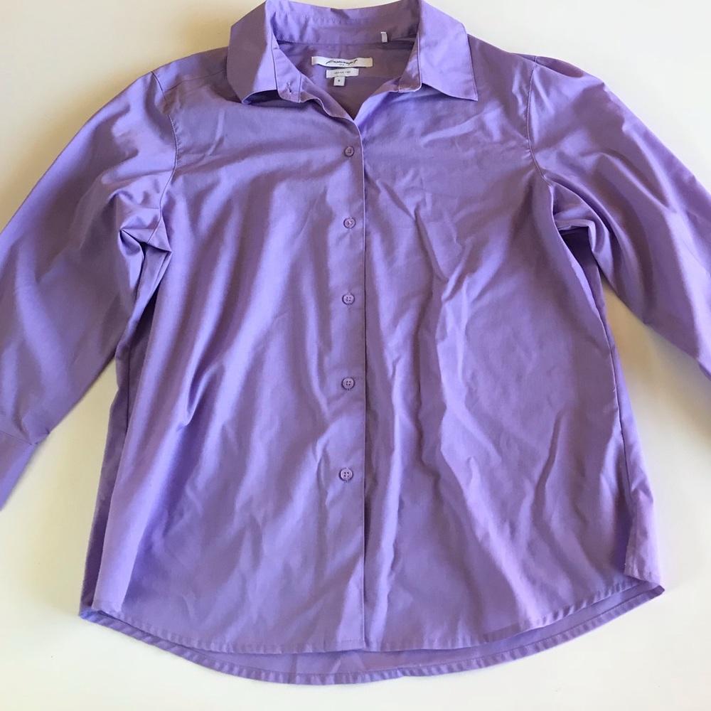 Foxcroft NYC Wrinkle Free Business Casual Top